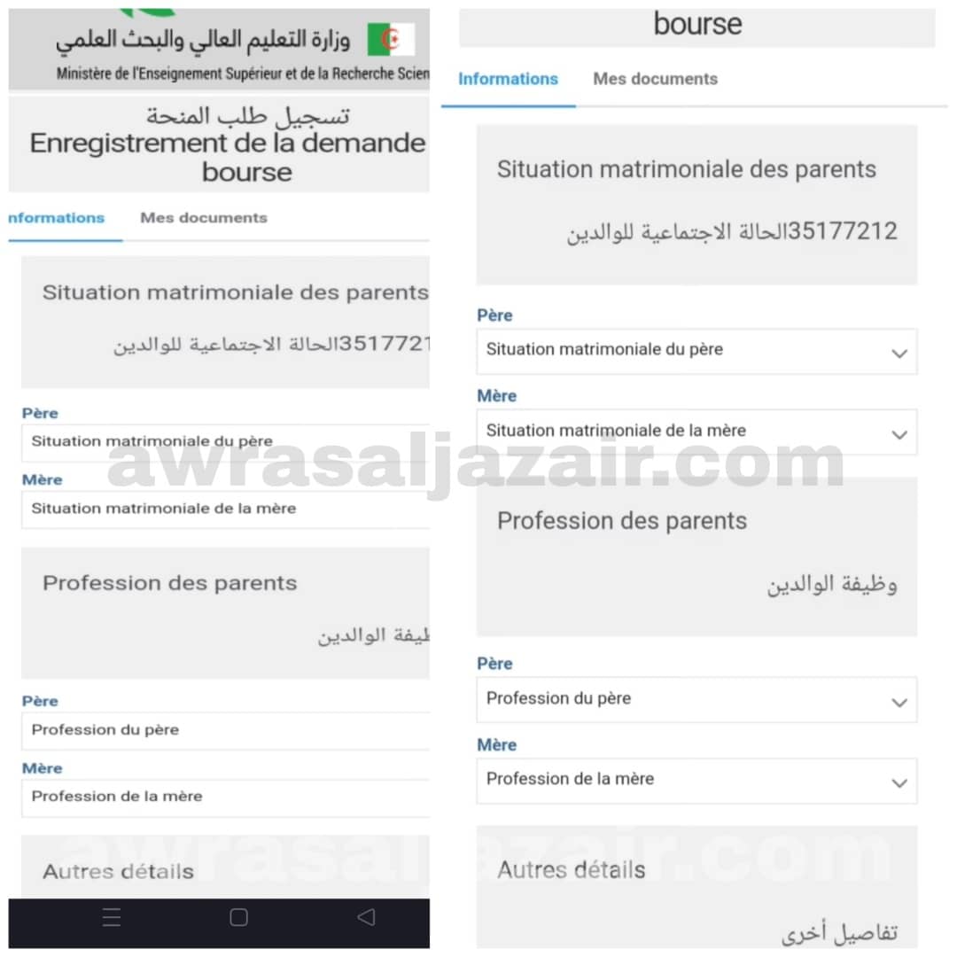 كيفية التسجيل في منحة الجامعة eminha dz الجزائر